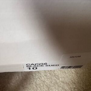 Never worn Steve Madden fringe boots with block heel.